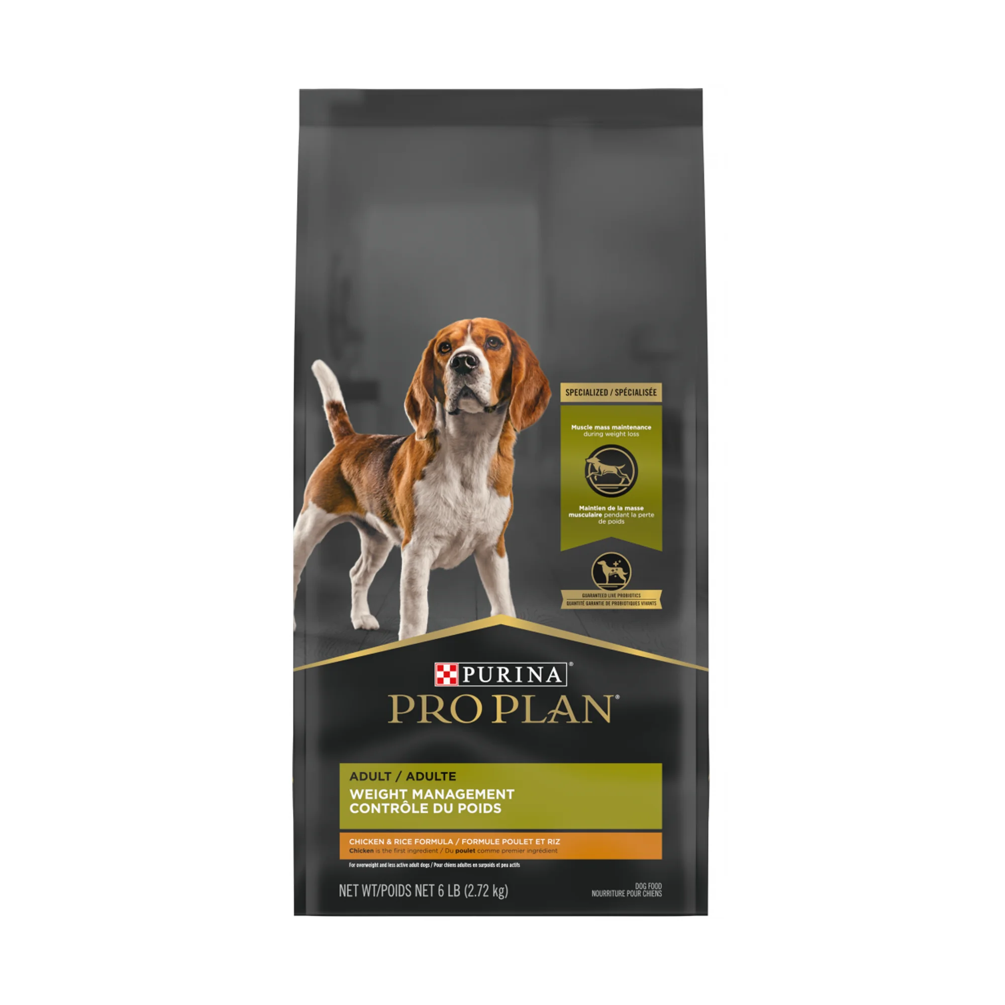 Proplan Chien ContrĂ´le du Poids Poulet et Riz 2.75 kg