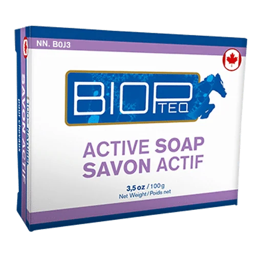 Savon Actif pour Chevaux Biopteq 100 g