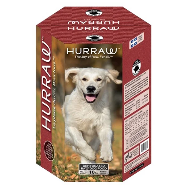 Moulée Chien Hurraw Déshydratée Porc 10 kg