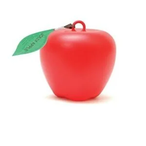 Pomme Jolly pour chevaux 9 x 9 rouge