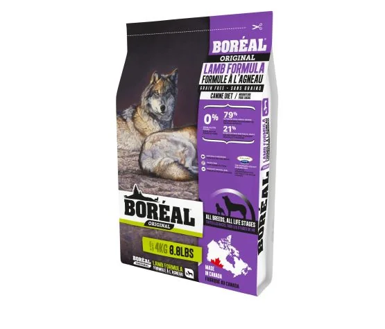 Boréal orginal Chien sans grains Agneau 4 kg