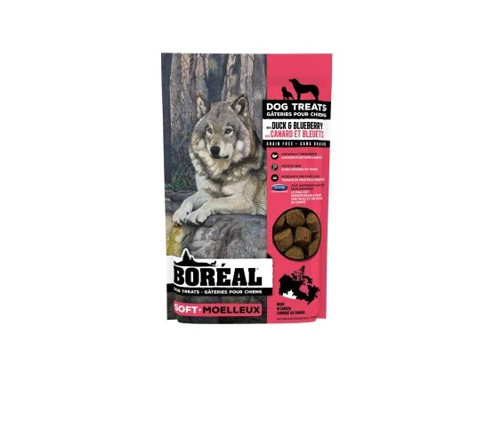 Boréal Gâteries tendres chien, Canard & Bleuets 150 g