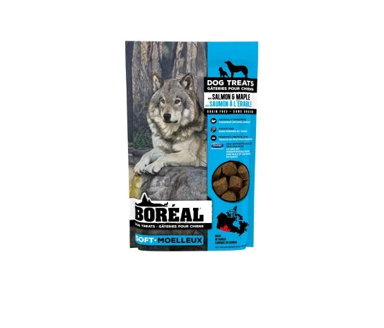 Boréal Gâteries tendres chien Saumon & Érable 150 g