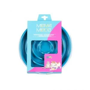 Bol ralentisseur pour Chien Chat - gris  1.75 tasse