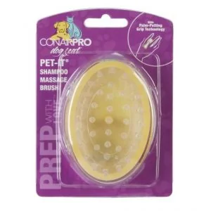 Préparation brosse massante Conair Pet-it