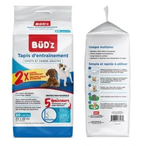 Bud'z Tapis d'entrainement 22p x 22p