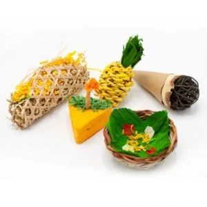 Jeu intéractif pour rongeur, boite célébration party Oxbow