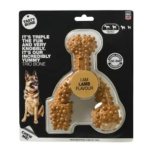Trio d'os à mâcher Nylon Agneau Grand
