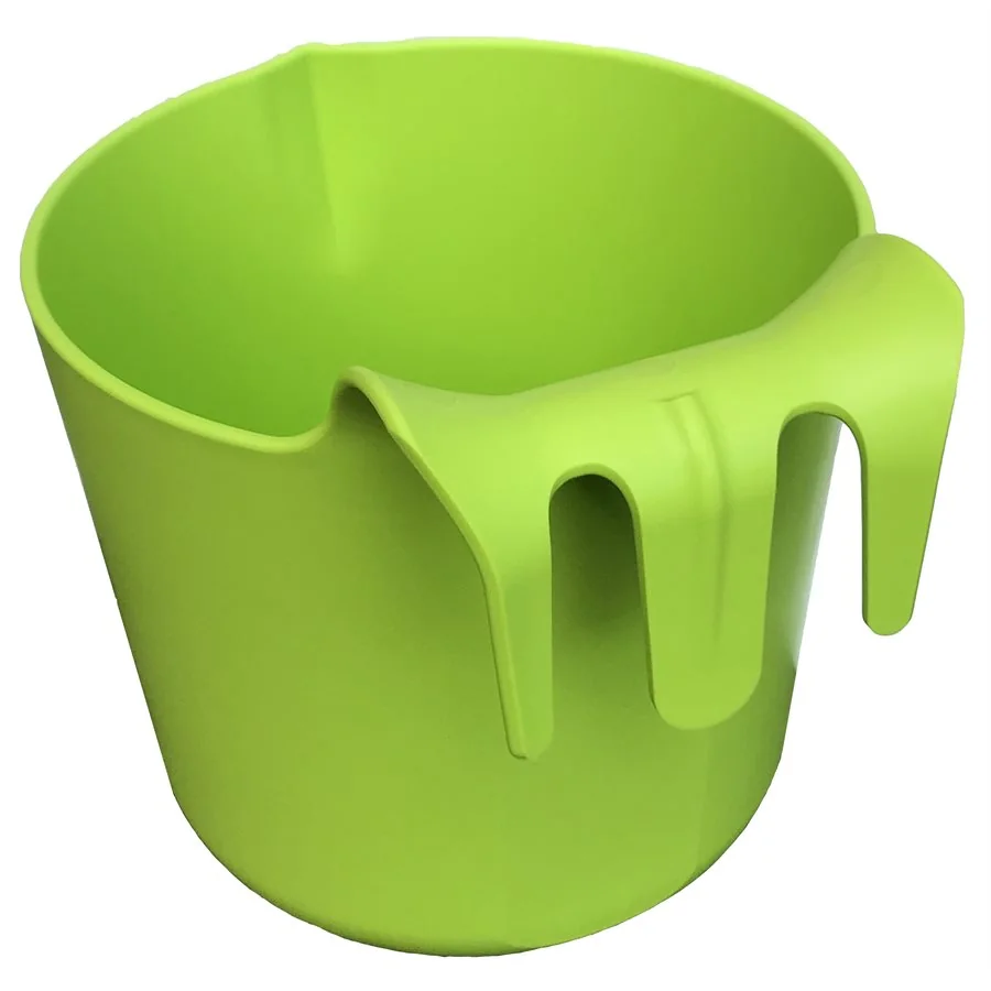 Mangeoire 8 L ronde graduée lime