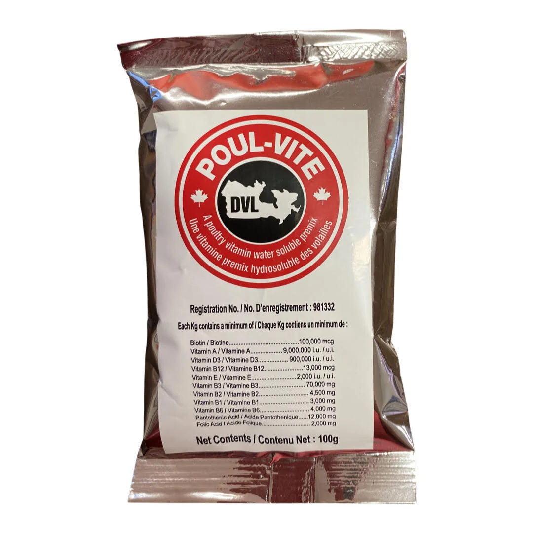 Poulvite Vitamine et Biotine 100 g