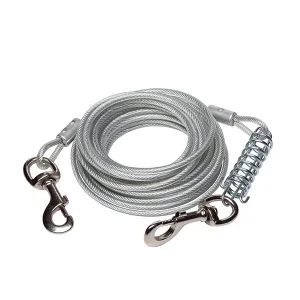 Bud'z cable d'attache 30' avec ressort,160 lbs