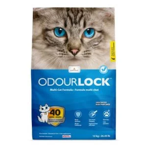 Litière Odourlock Agglomérante NON-parfumée 12 kg