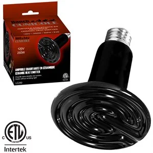 Lumière chauffante céramique (sans lumière) 250W