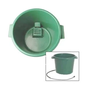 Seau chauffant 16 gallons vert