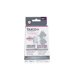 Buco+ santé buccale pour petits chiens et chats, 35g